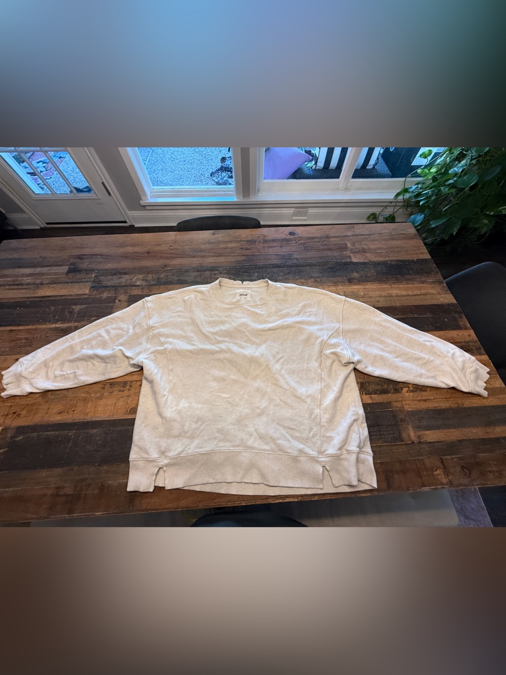 aerie heather grey Sweatshirt